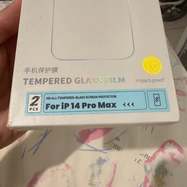 2 x Peliculas de Vidro marca Baseus para iPhone 14 Pro Max - Foto 2