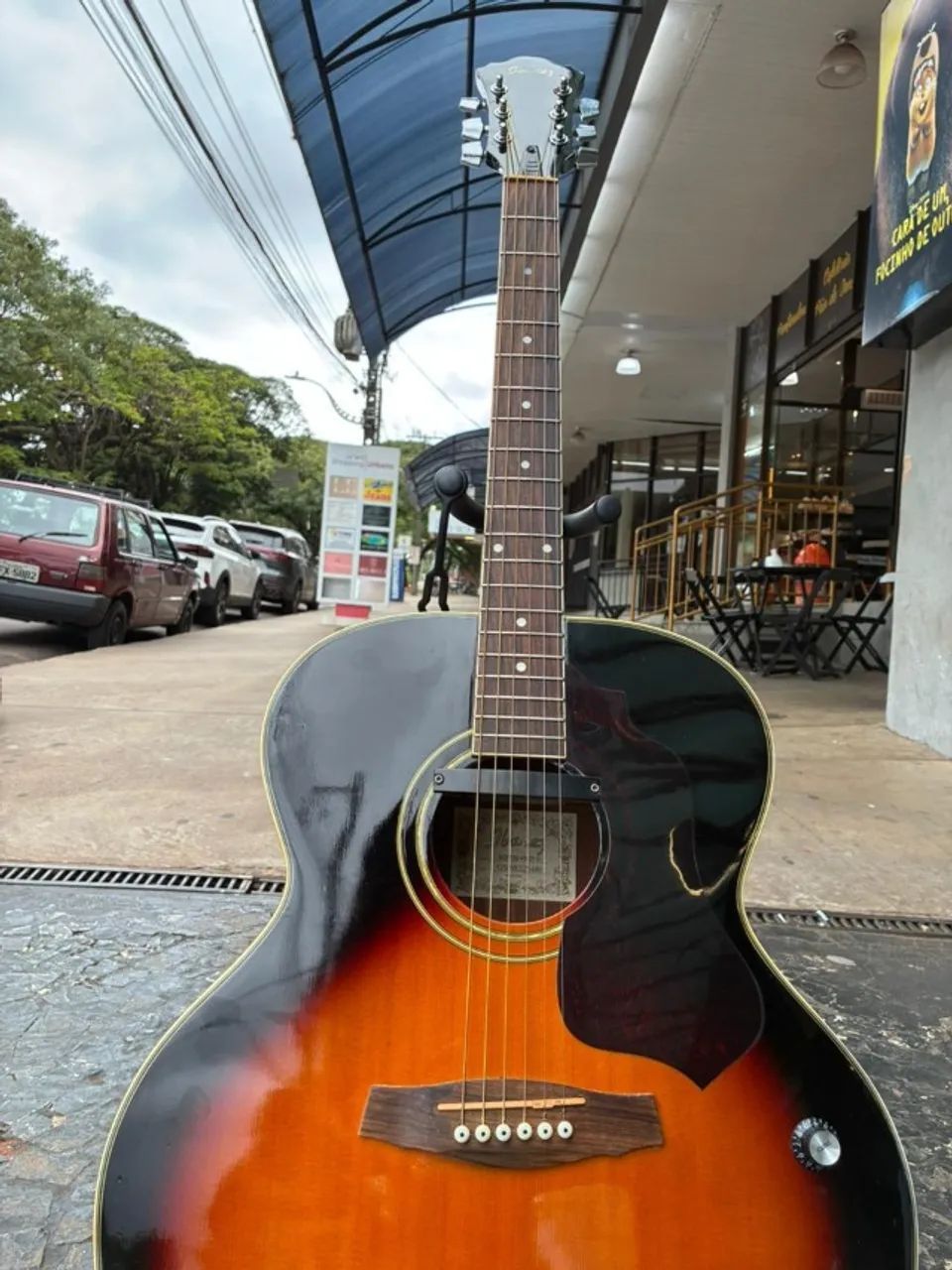Violão Ibanez Jumbo Elétrico  - Foto 3
