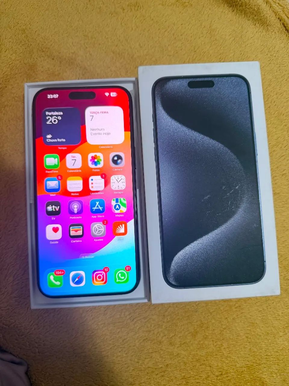 IPHONE 15 PRO MAX (NA CAIXA) - Foto 5