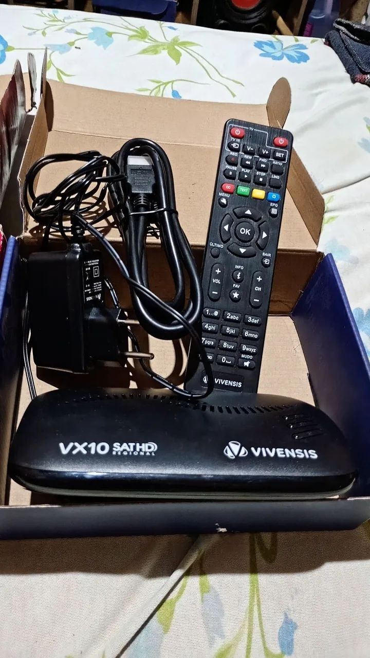 Antena com aparelho