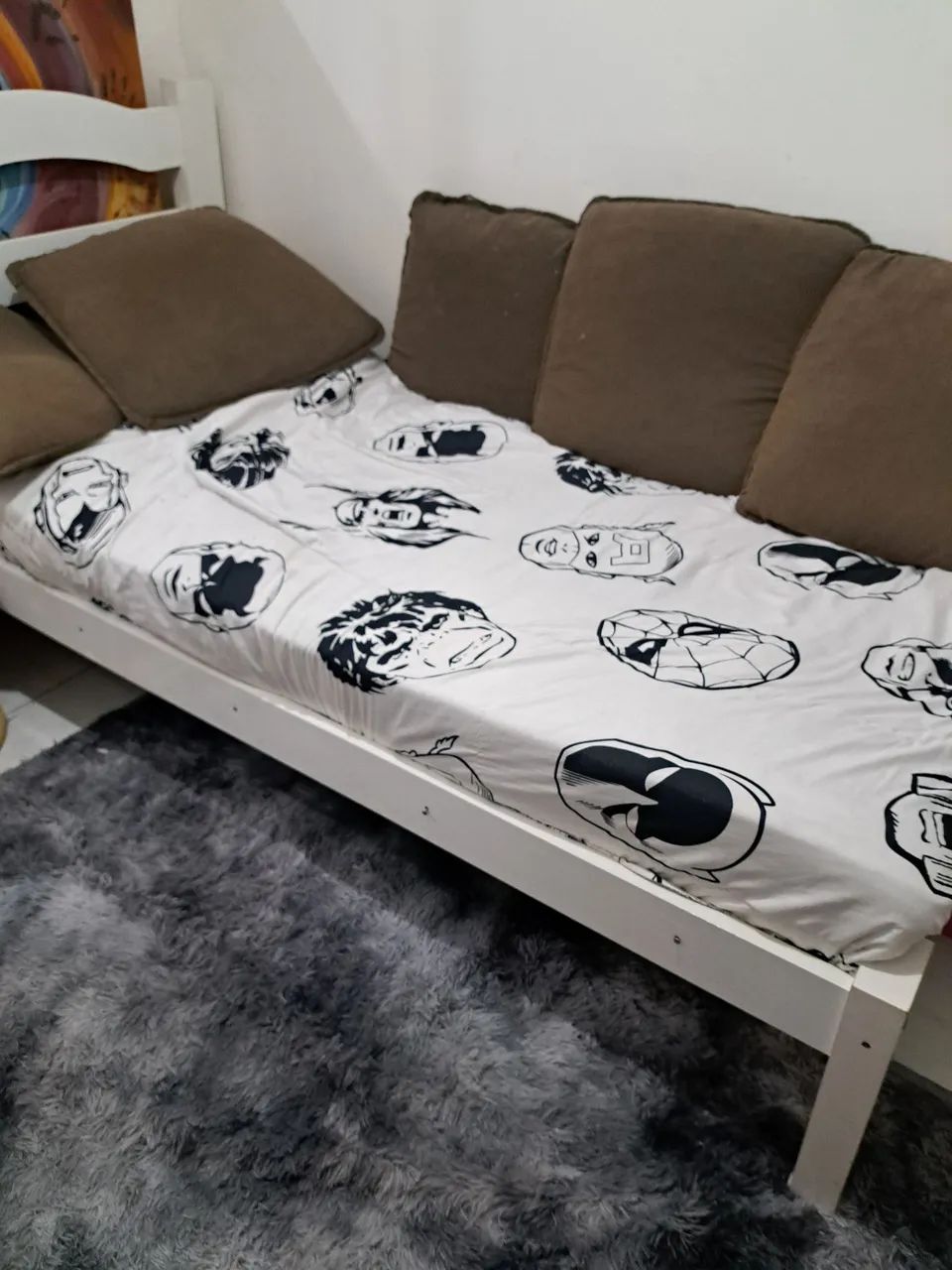 cama solteiro sem colchão  - Foto 2