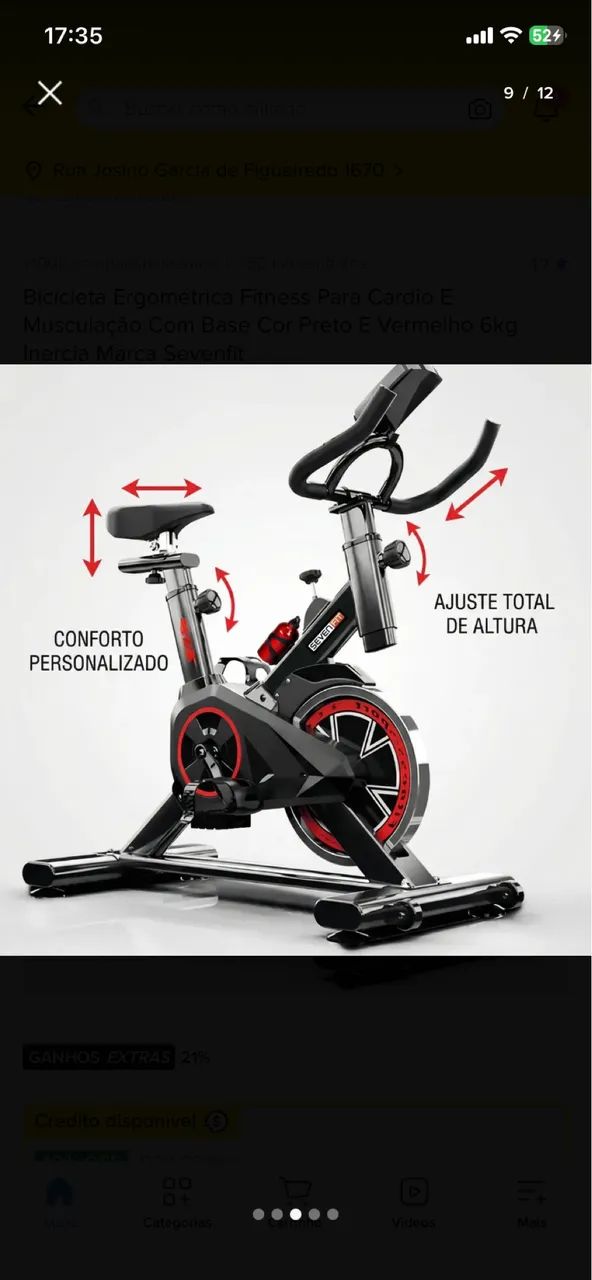 Bicicleta ergométrica  - Foto 3