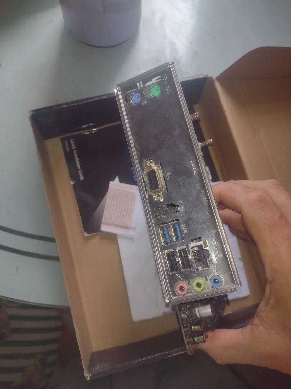 Placa mãe asrock+i3 4130 de 4 geração  - Foto 3
