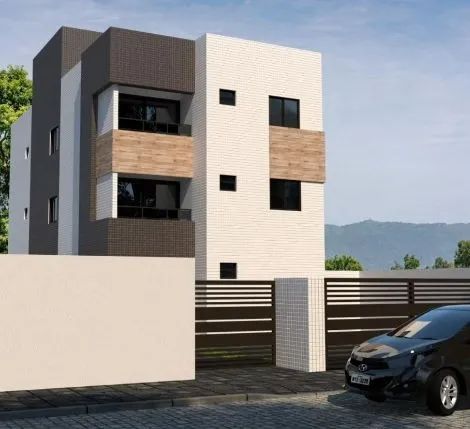 Apartamento em  Gramame com 2 quartos sendo 1 suíte.