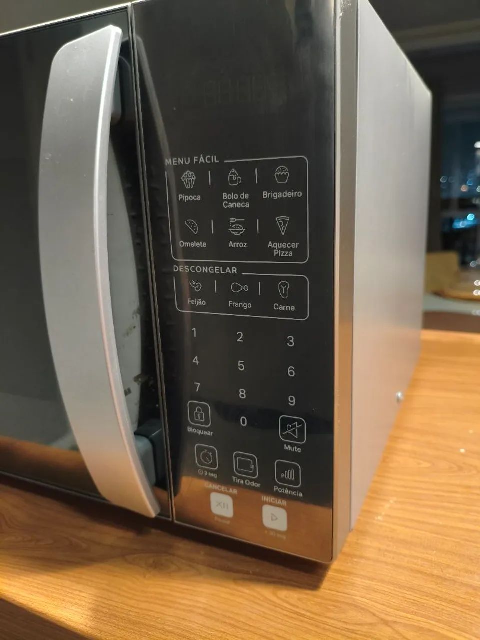 Vendo microondas Espelhado em Perfeito estado  - Foto 3