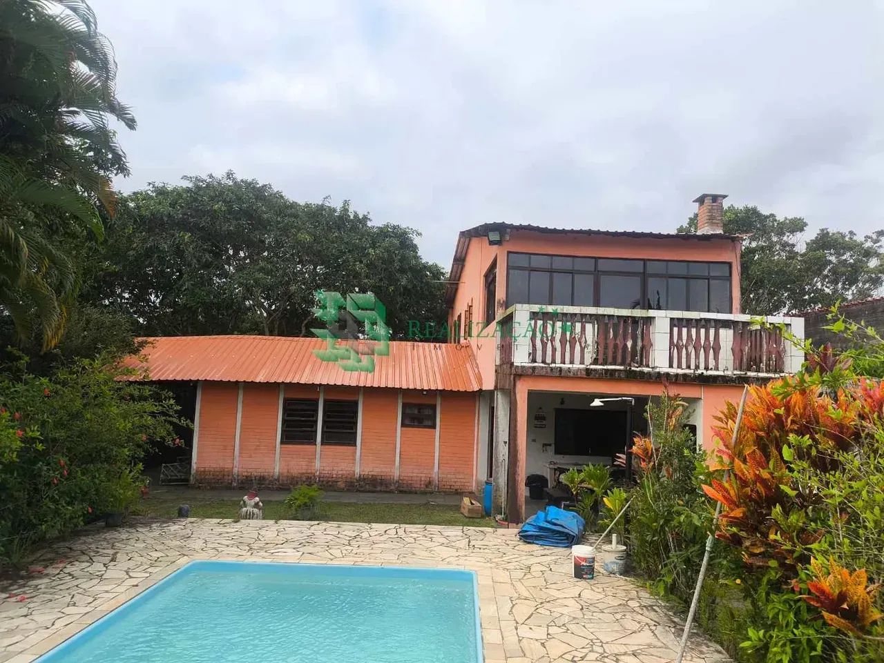 chacara em itanhaem com piscina e tanque de peixe - Foto 4