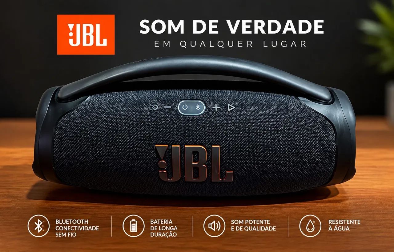 Caixa JBL boombox 3