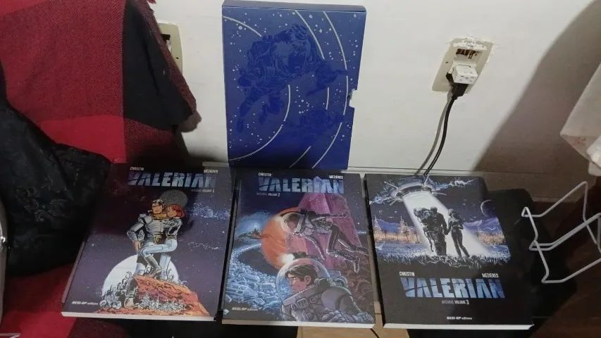 Valerian Integral. HQ volumes 1, 2 e 3 + Box - Ed. Sesi SP - Foto 3