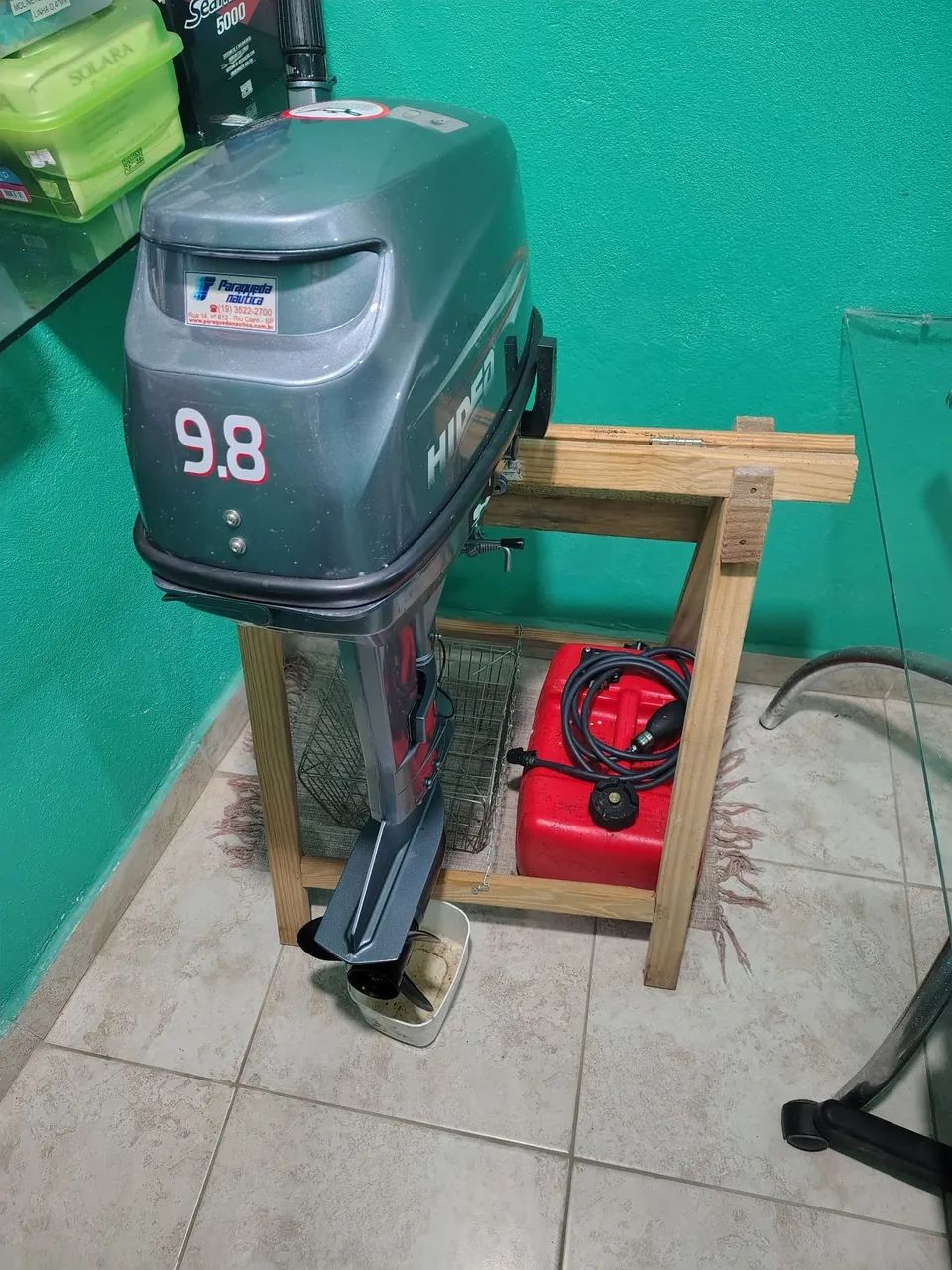 Motor de popa - hidea 9,8 hp