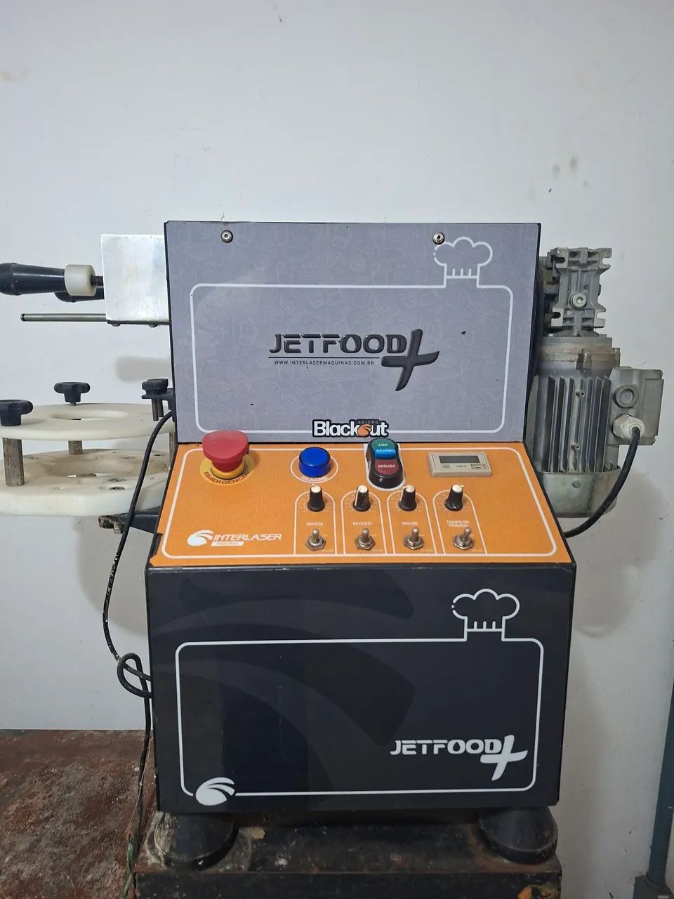 Modeladora de Salgados Interlaser Jetfood Black