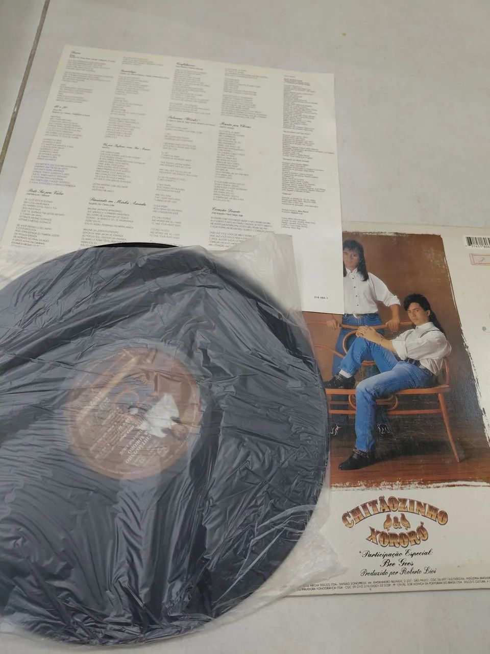 Chitazinho e xororo disco vinil - Foto 2