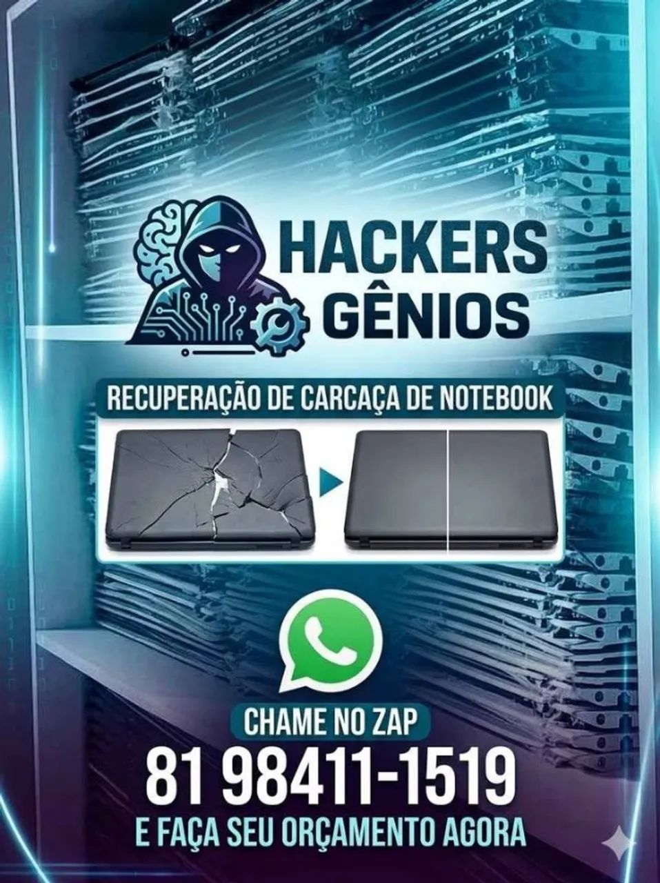 Carcaça é aqui.