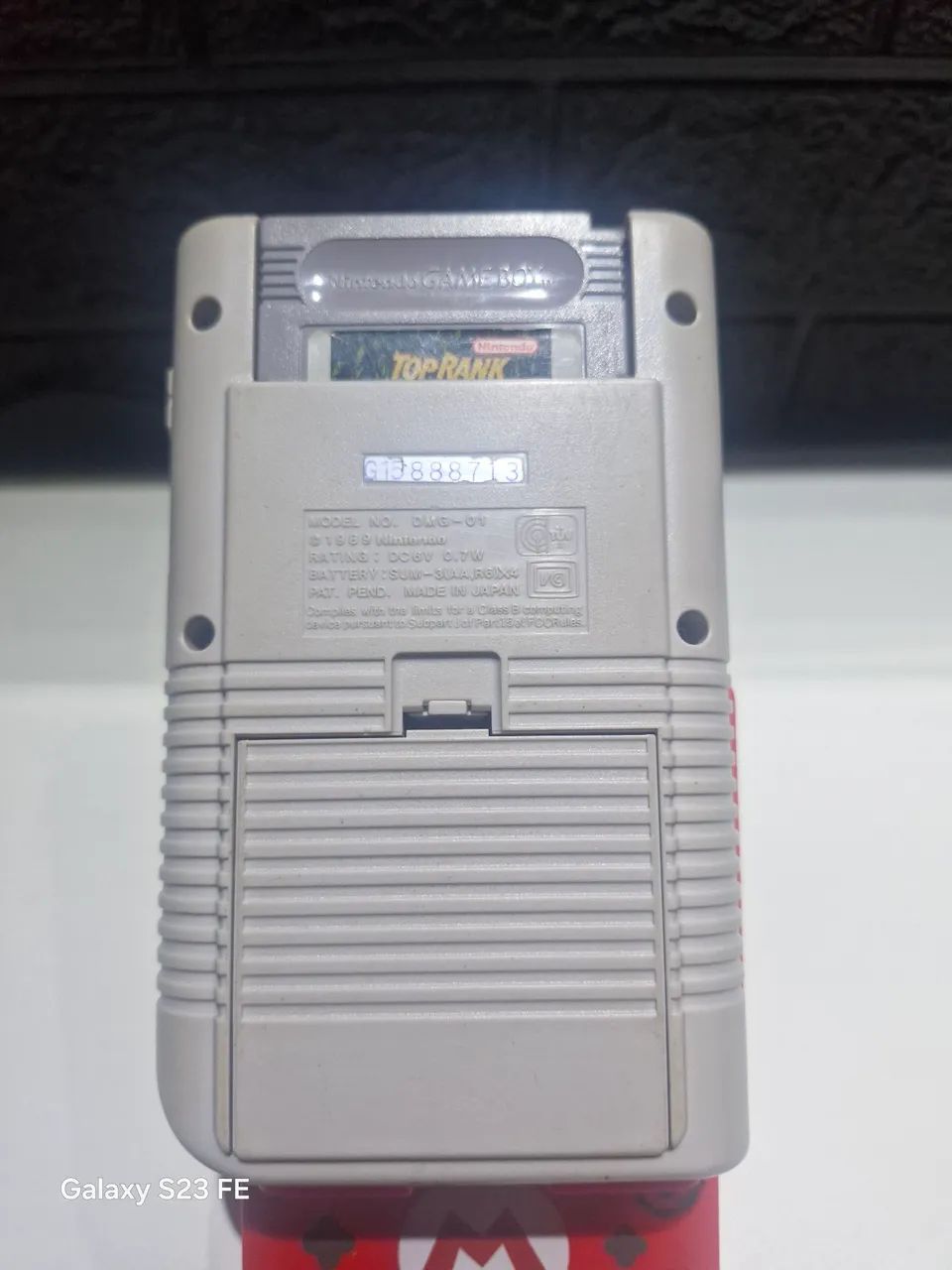 Game boy clássico com tela ips  zero - Foto 2