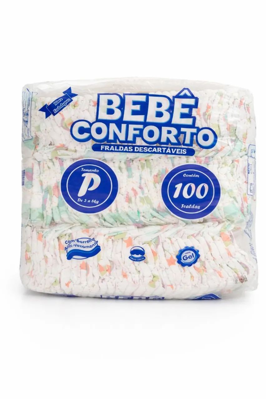 Fralda descartável - Não é segunda linha