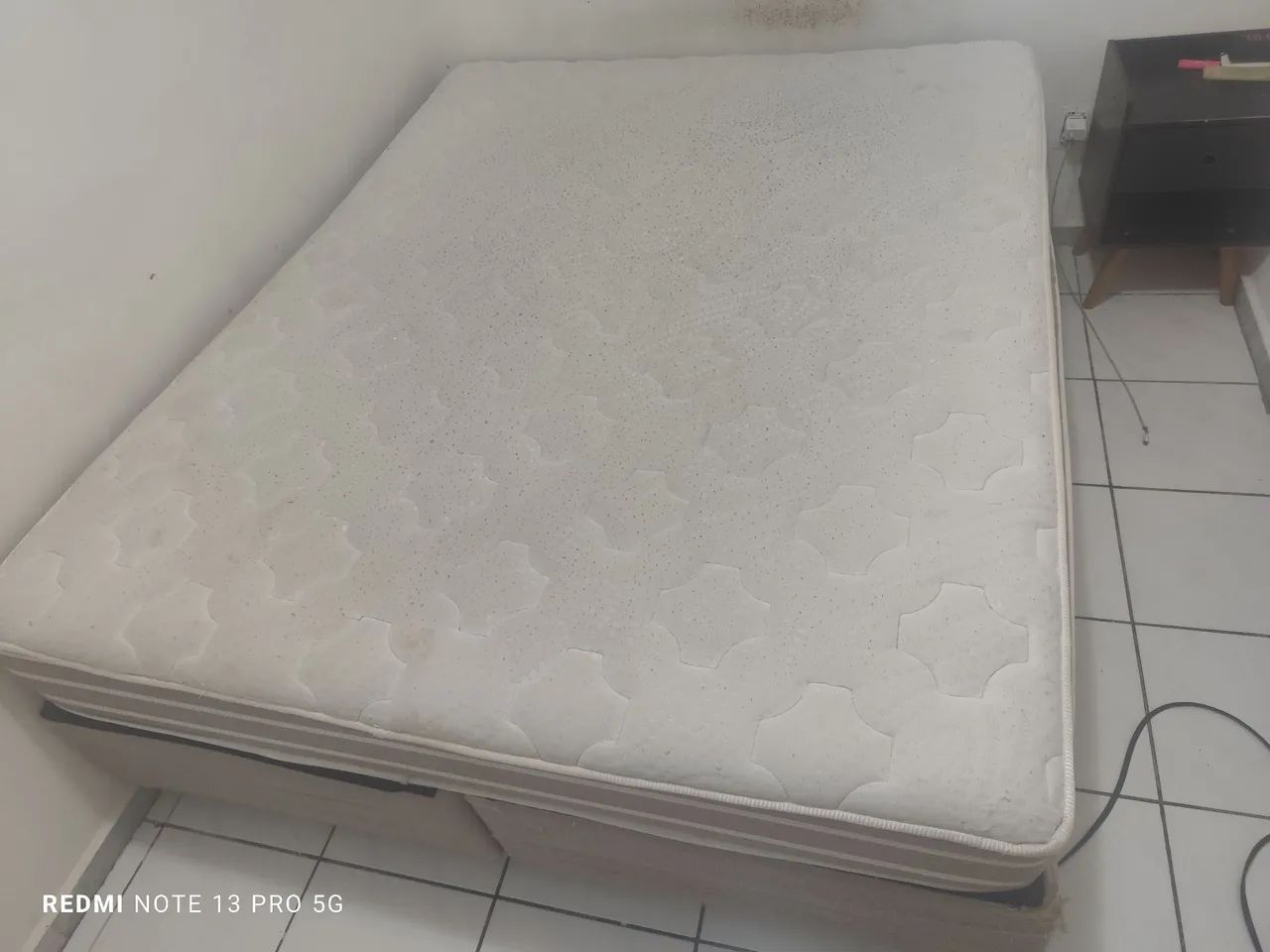 Cama box Queen molas ensacada 