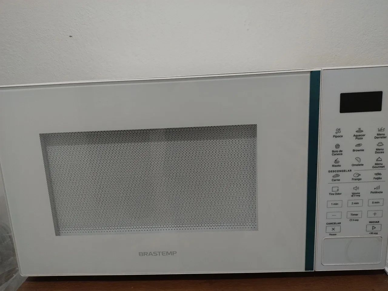 Microondas Brastemp branco 38 litros 