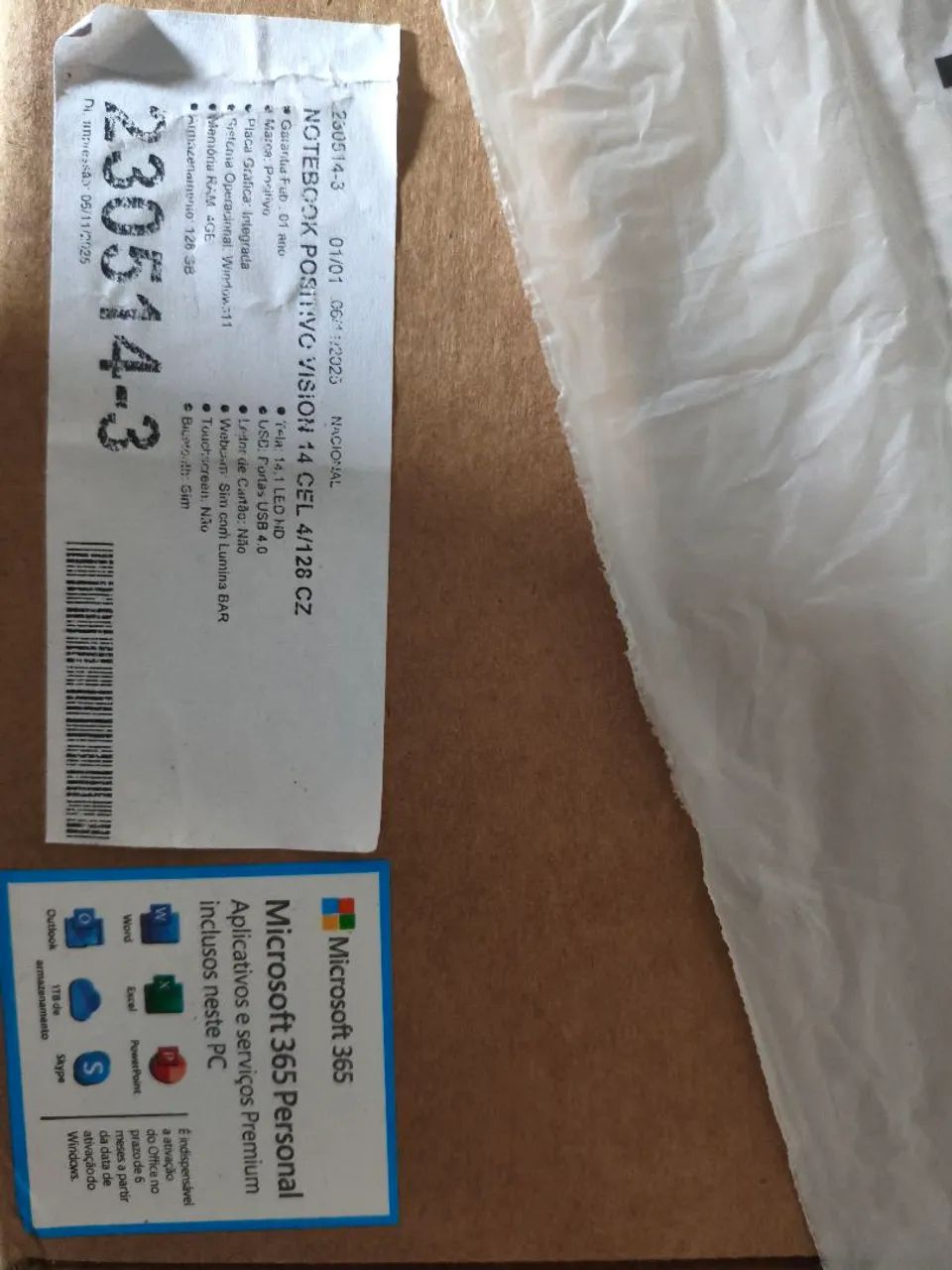 Notebook Positivo  14 Pol 4/128gb semini zero  - Foto 2