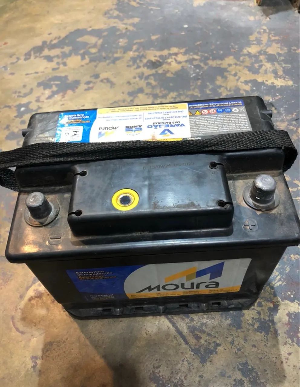 Bateria Moura seminova 60ap