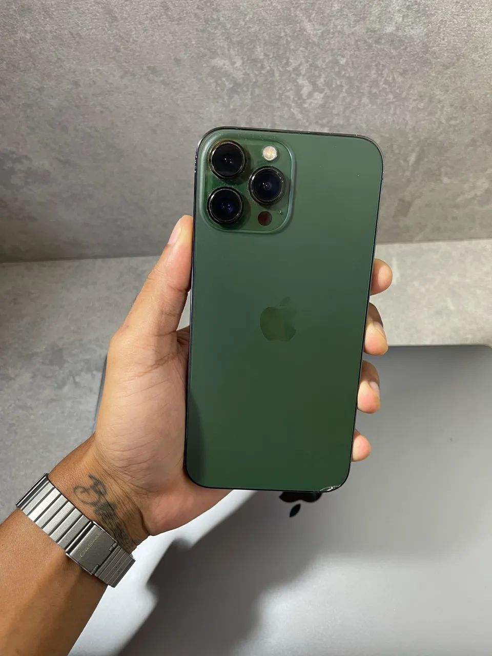 iPHONE 13 PRO MAX 128GB VERDE - Foto 3
