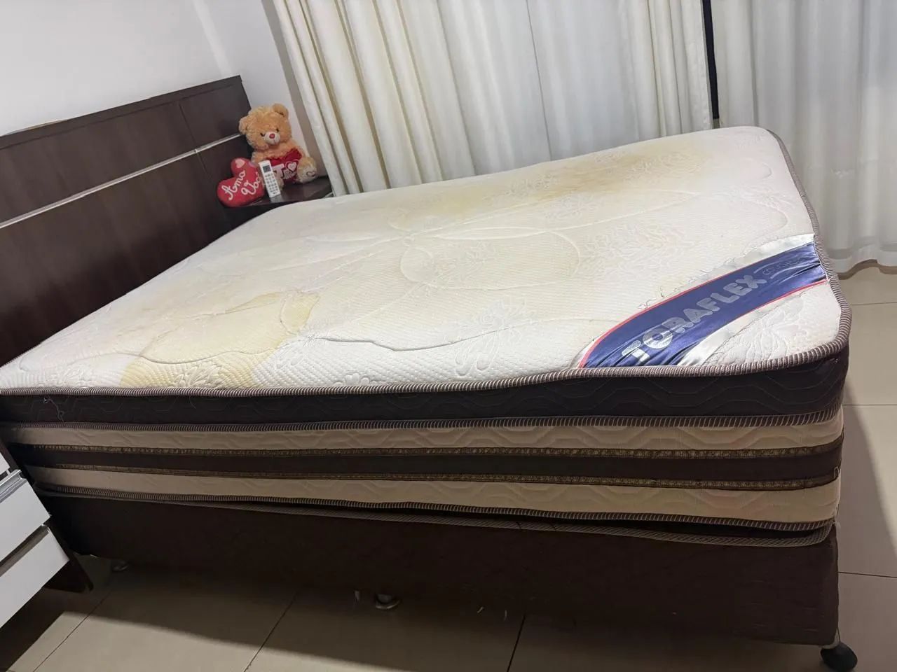 Colchão com cama 