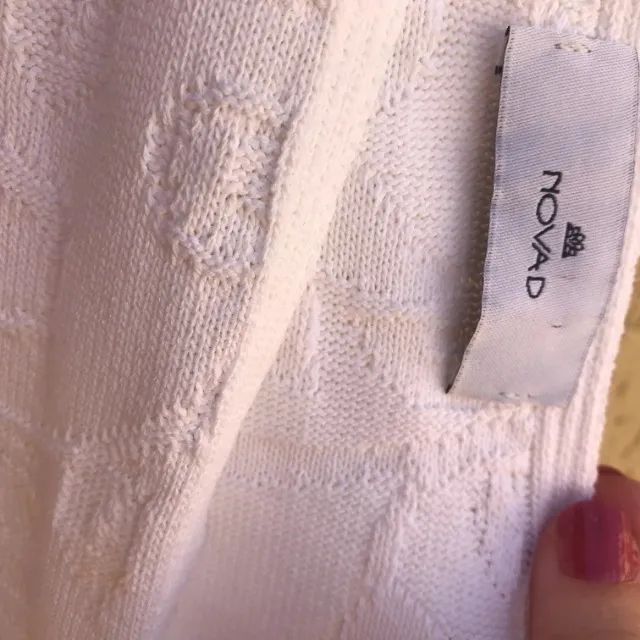 Cachecol Off White Em Linha Da Marca Novad - Foto 4