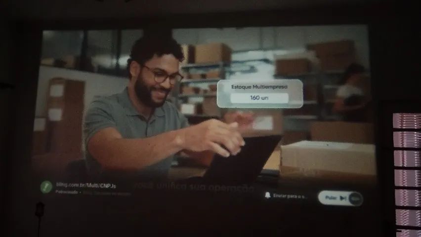 Projetor com caixa de Som - Foto 2