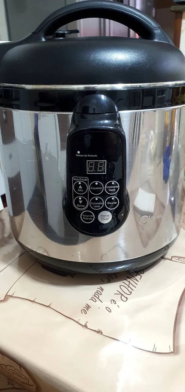Panela de pressão fun Kitchen $179. Com três válvulas de segurança - Foto 2