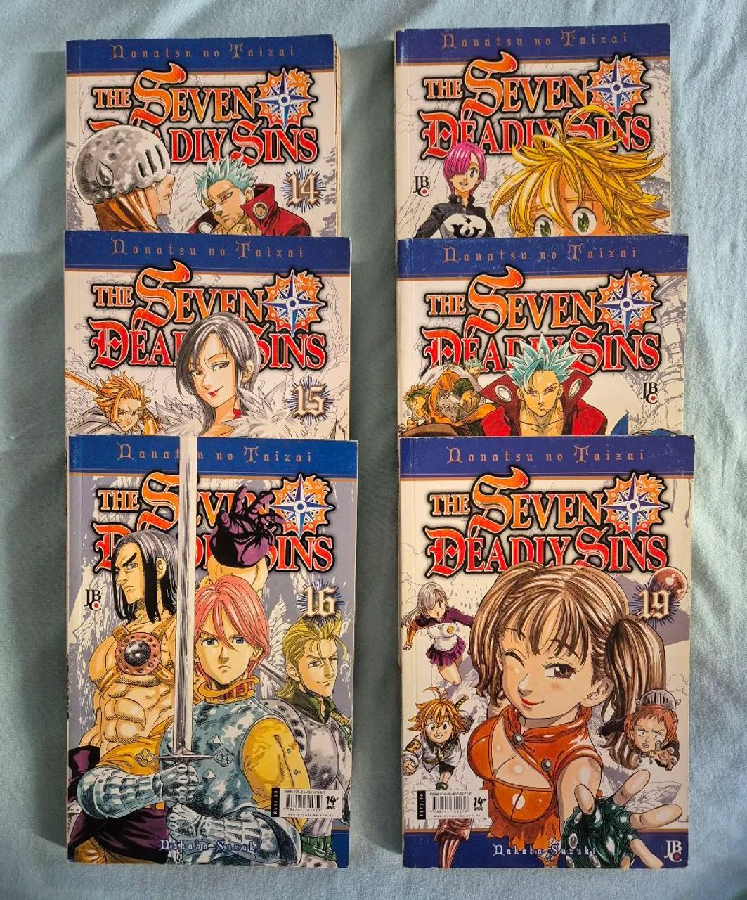 Nanatsu no Taizai 6 volumes - Livros e revistas - Niterói, Betim