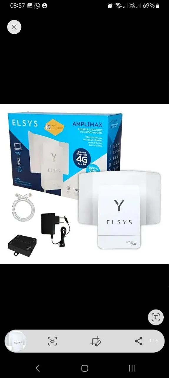 ANTENA ELSYS AMPLIMAX - Foto 2