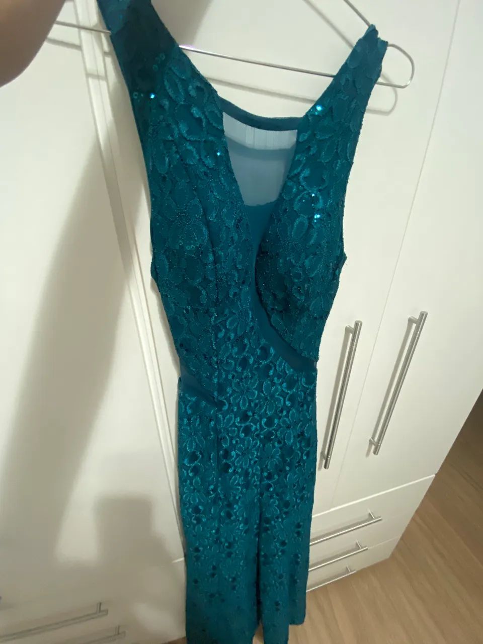 Vestido de festa verde - P - Foto 2