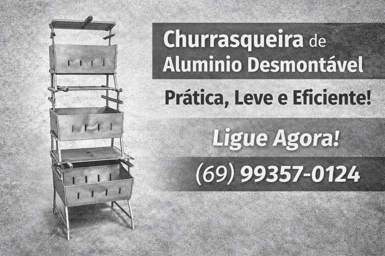 Churrasqueiras P, M, G e GG