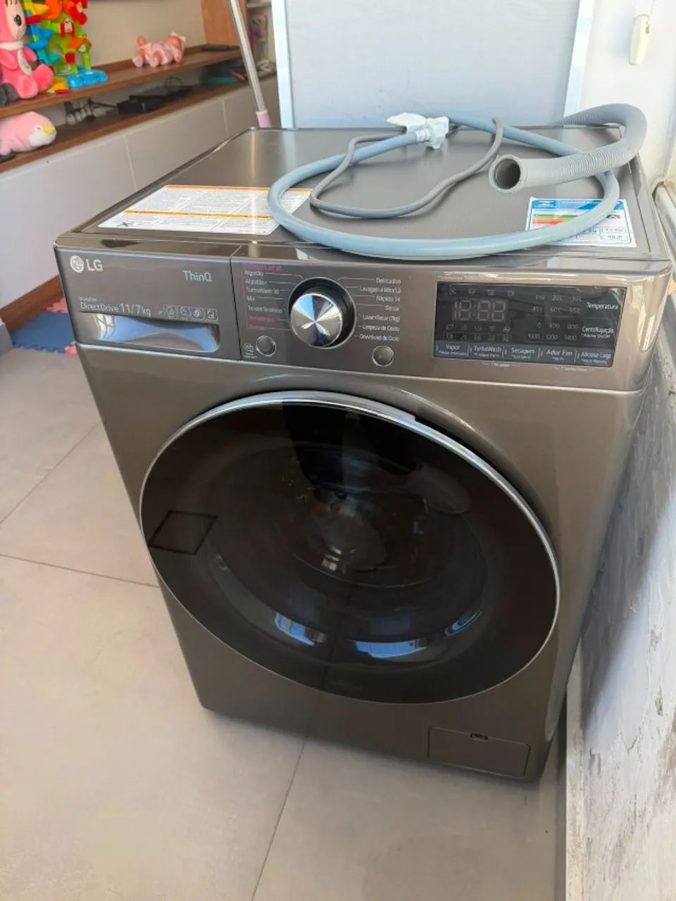 LAVA E SECA LG THINQ 11KG/7KG - Foto 5