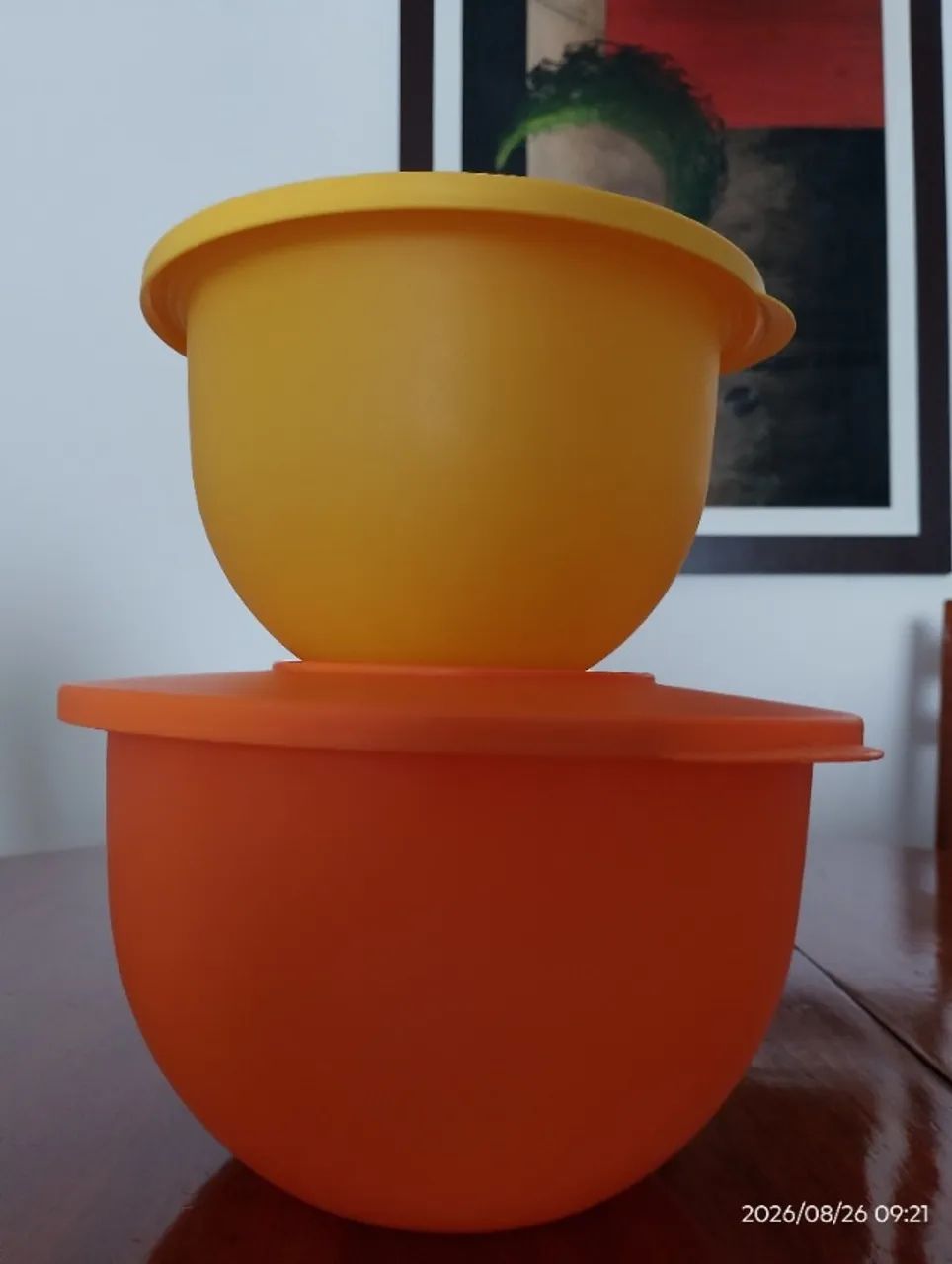 Tupperware Kit Basic Line 2 Peças 2,5/1,2 Litros:
