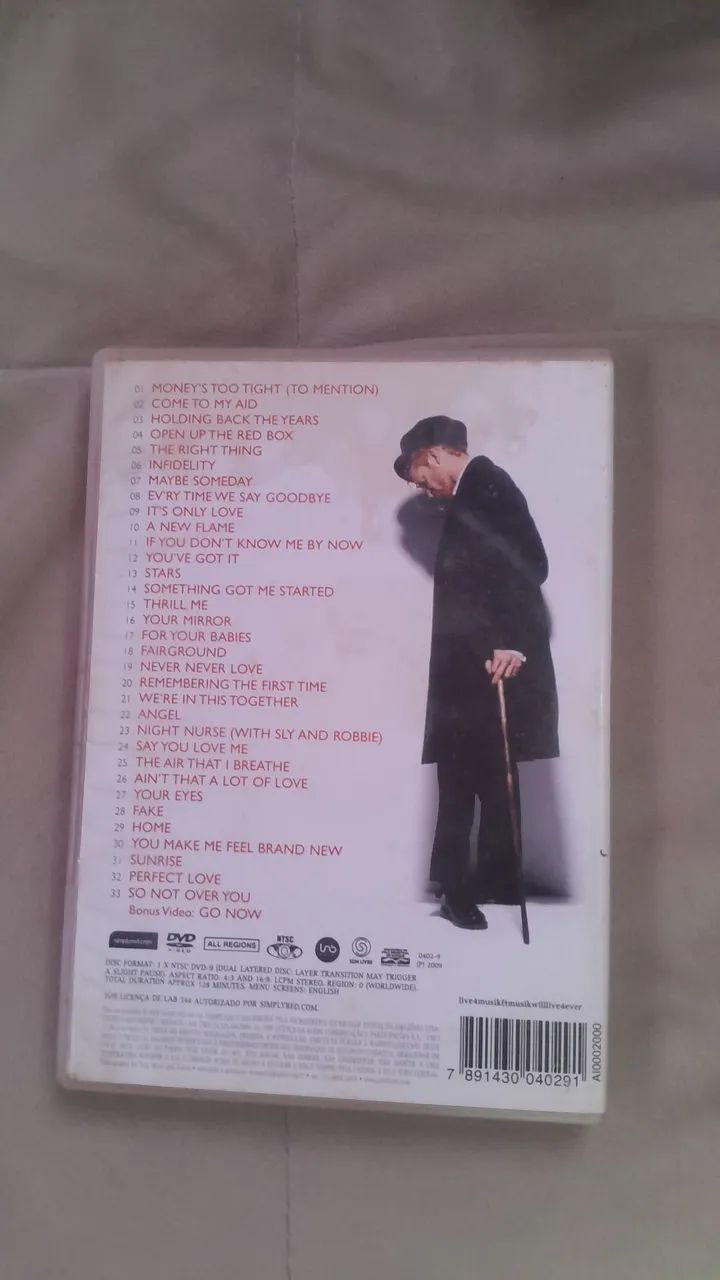 Dvd da Grupo Simply Red  - Foto 2