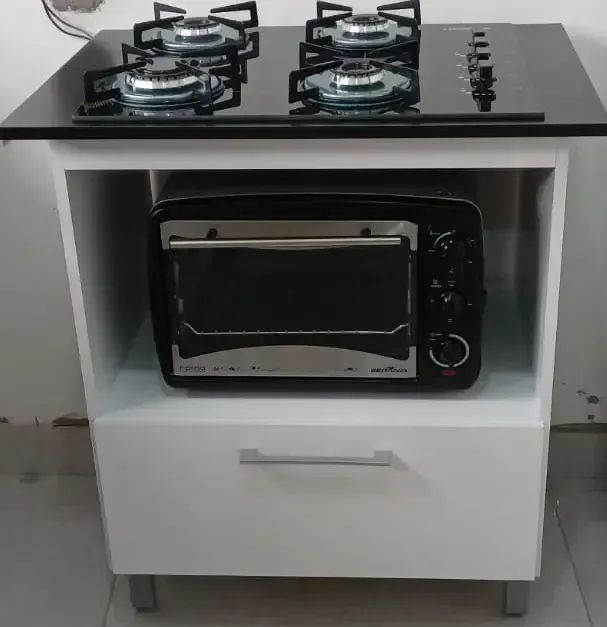 Balcão para cooktop 4 bocas NOVO! - Foto 3