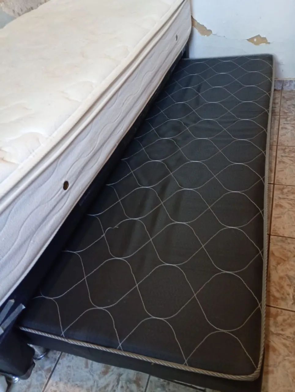 Colchão de Casal + Bicama Auxiliar - R$ 340 - Foto 2