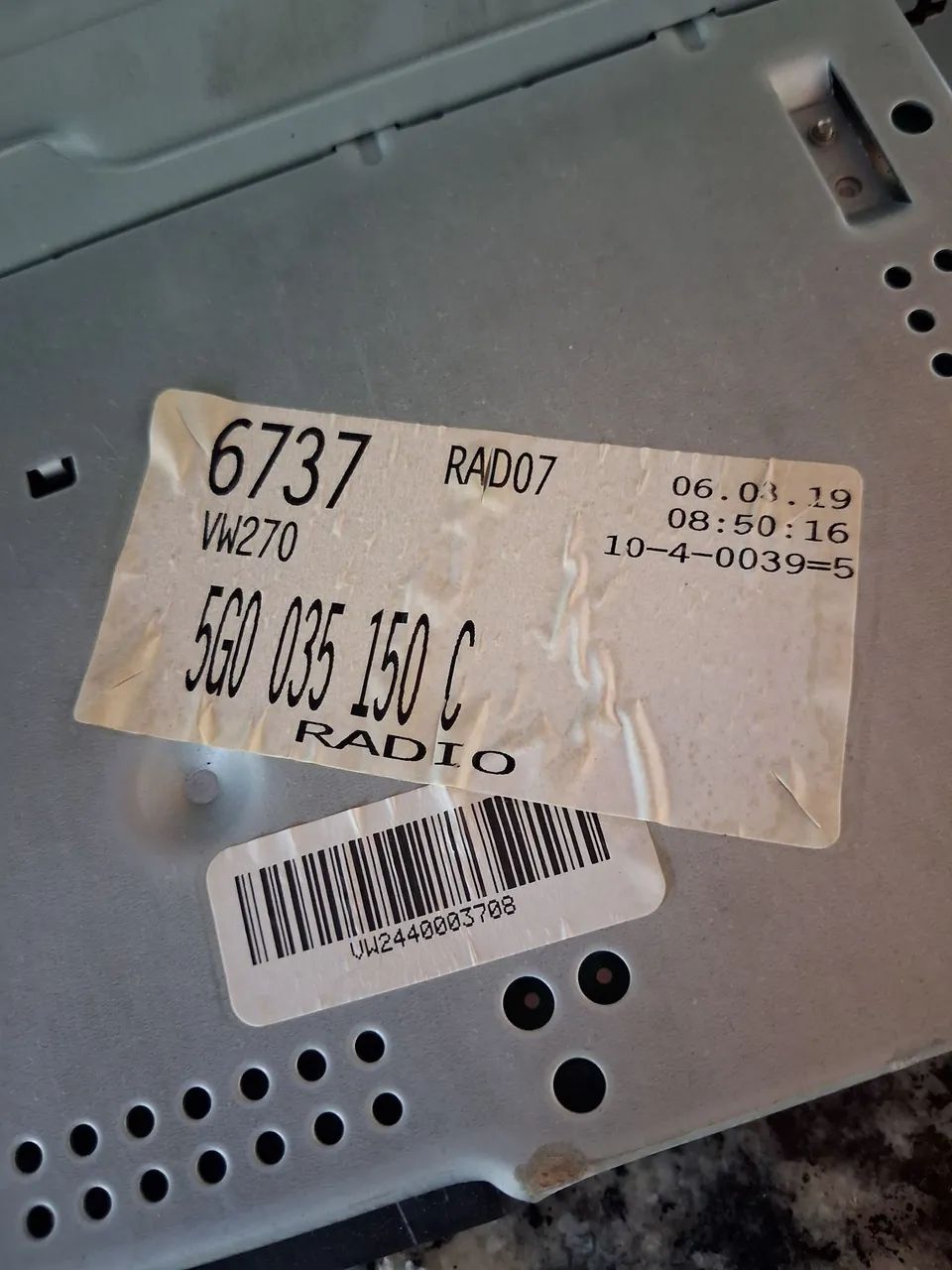 Rádio original do Polo 2019 - Foto 5