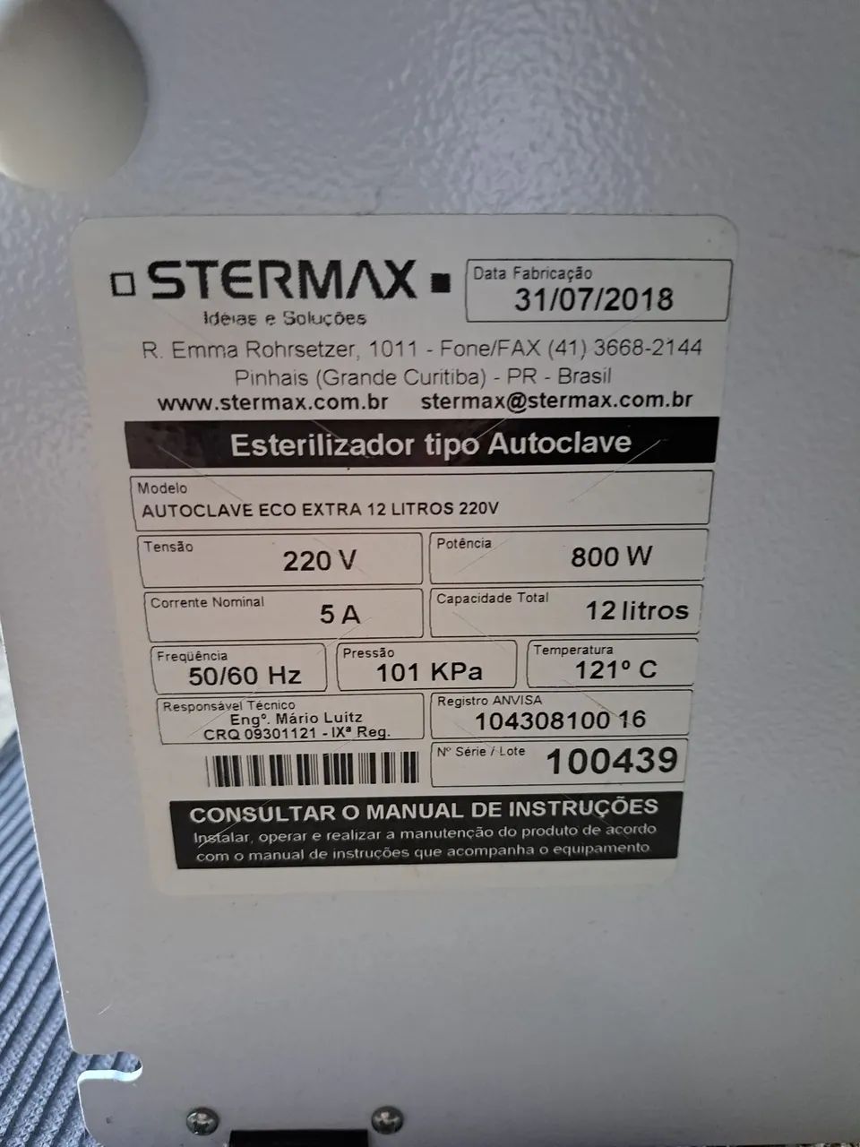 Esterilizador  - Foto 3