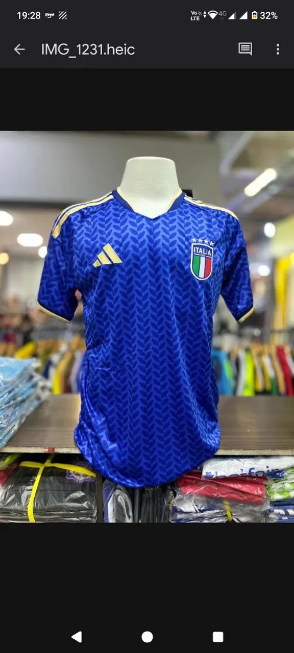 Camisa Itália