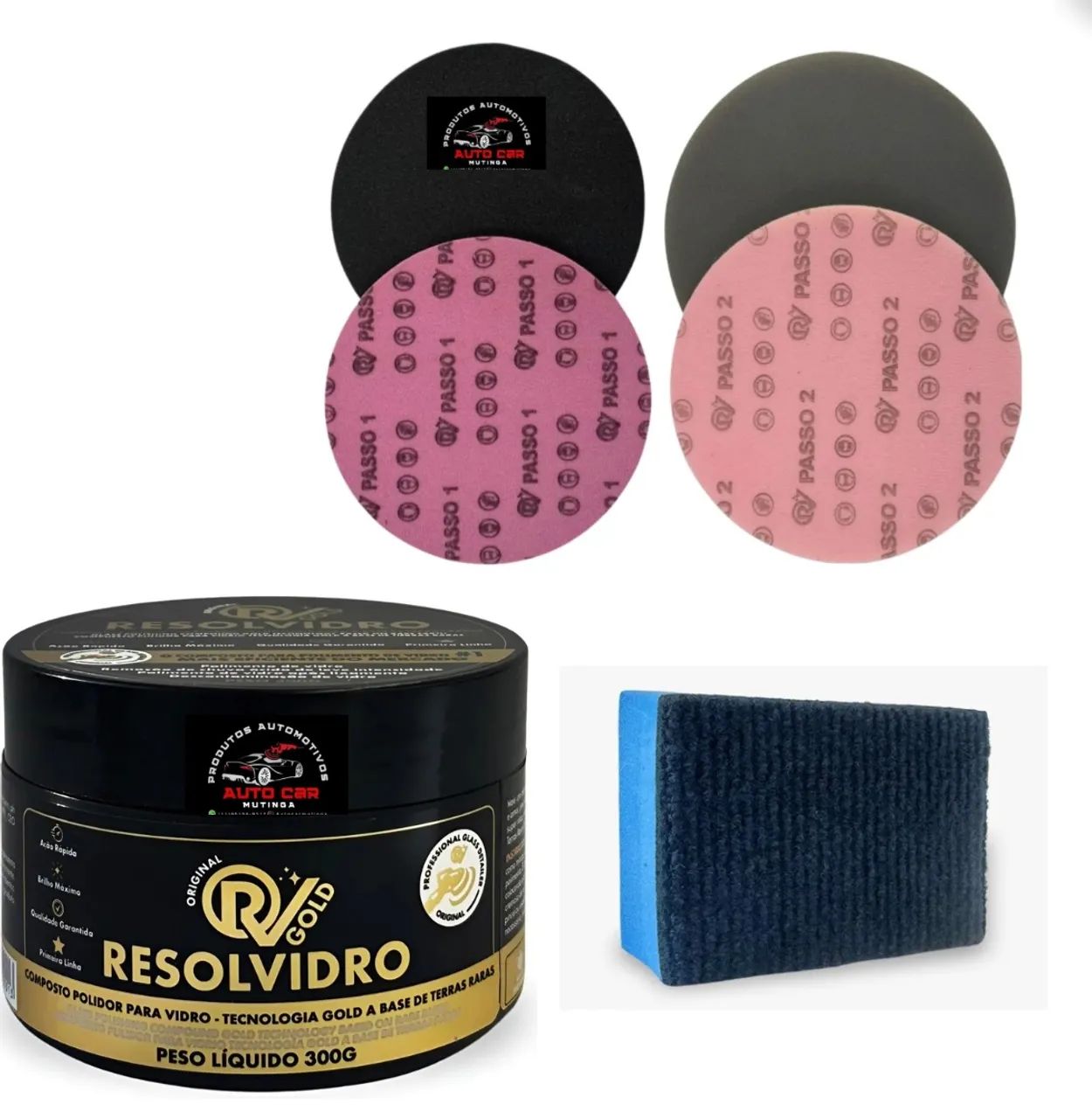 Kit polimento de vidro  - Foto 3