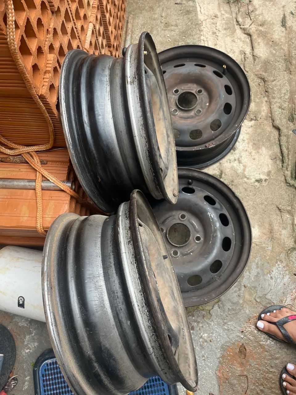 Rodas aro 14 - Foto 2
