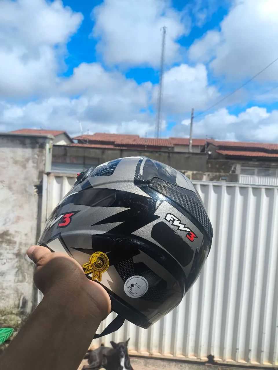Capacete fw3 grafite T° 58