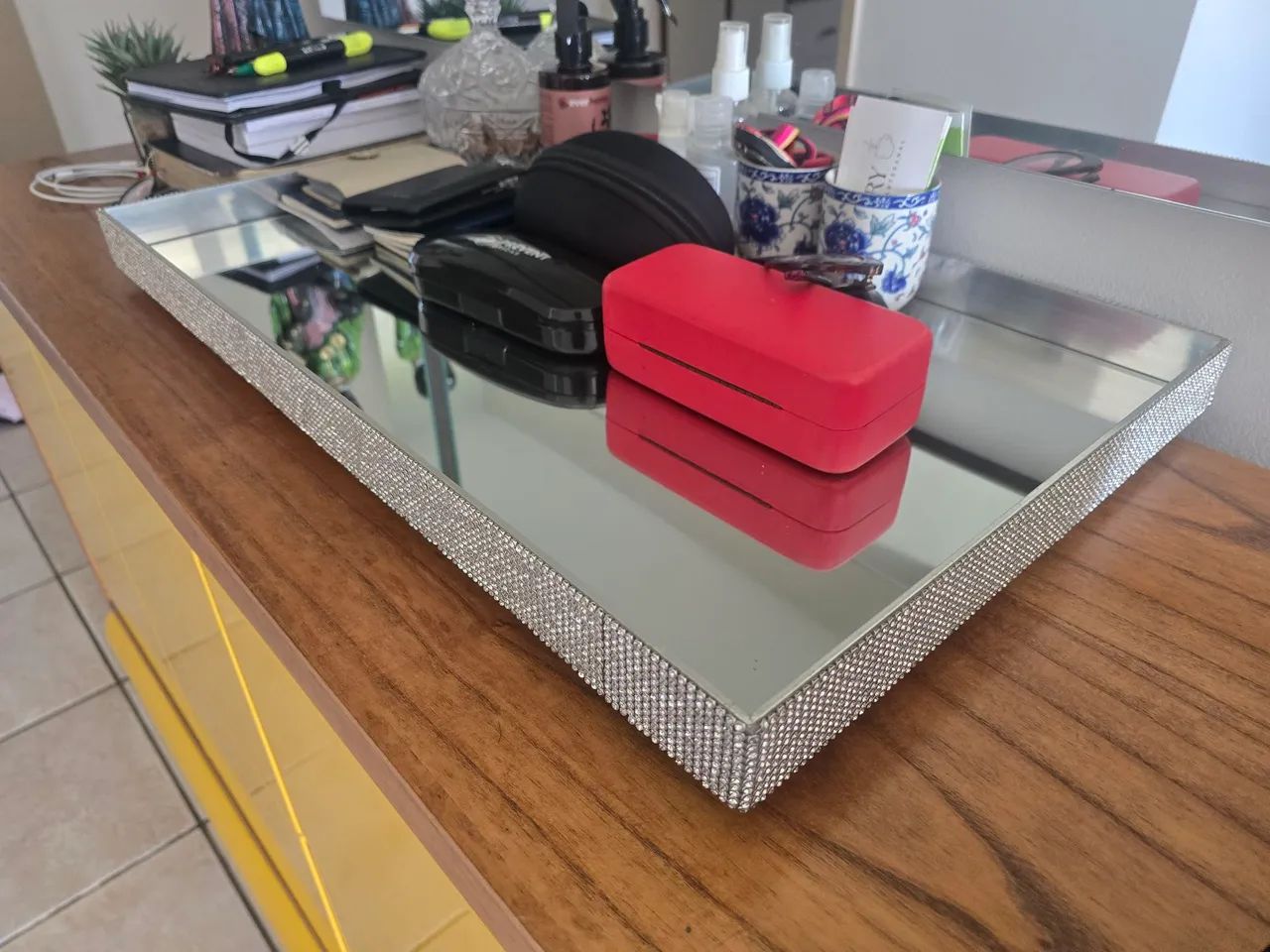 Bandeja espelhada 