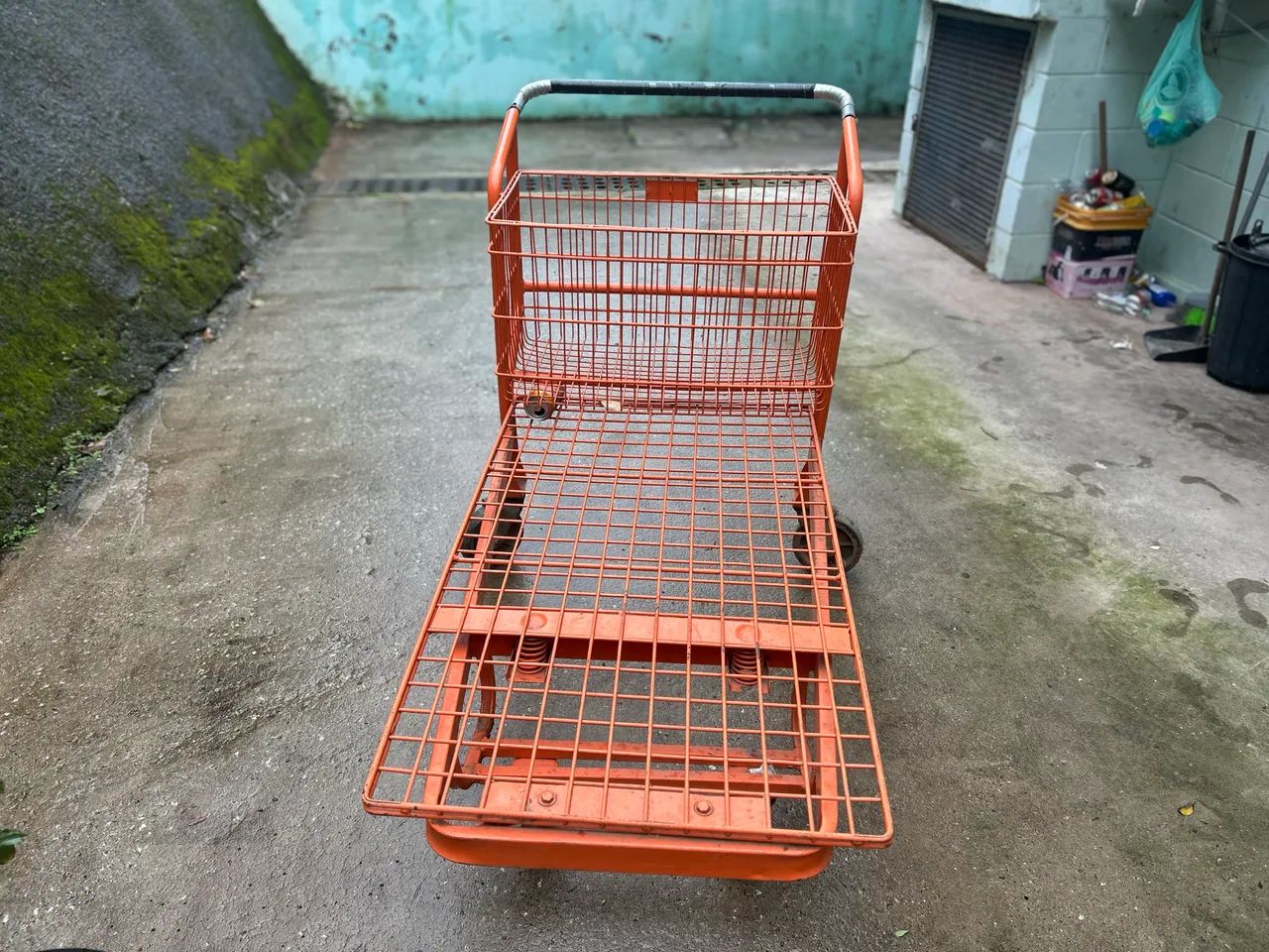 Carrinho plataforma tipo supermercado  - Foto 2