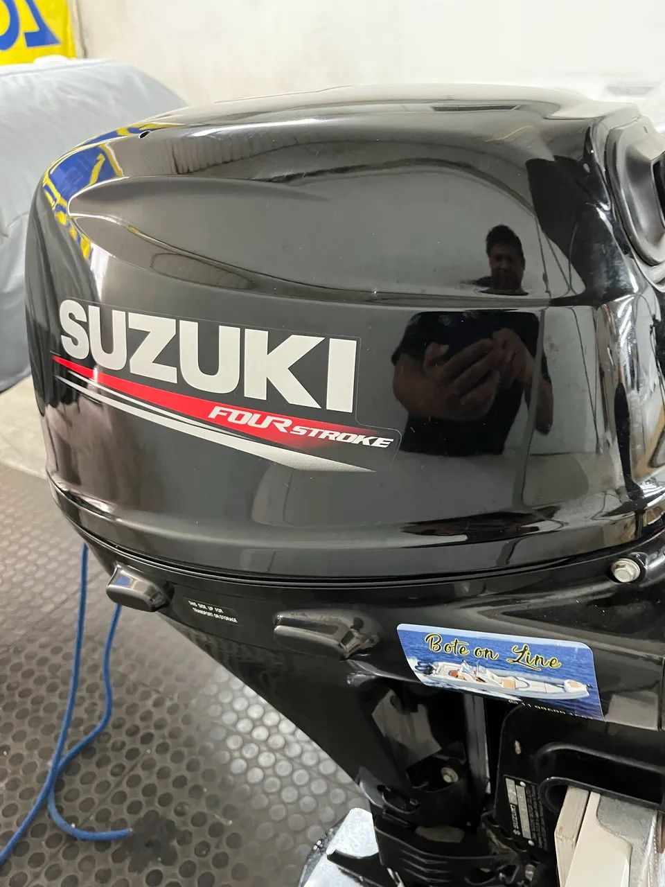 Motor de popa Suzuki 20 hp 4 tempos  - Foto 4