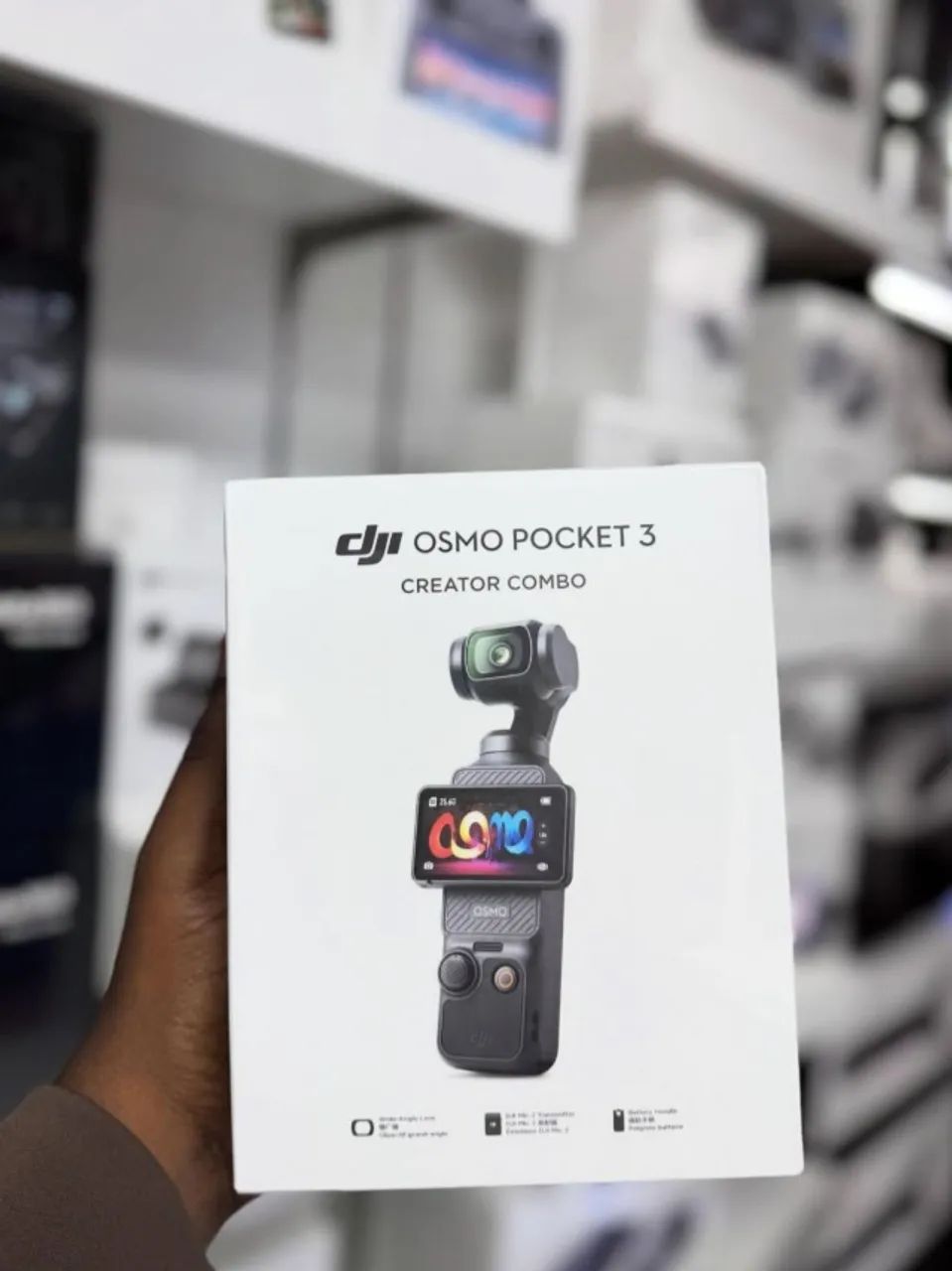 Dji Osmo Pocket 3 Creator Combo Novo com NF 
