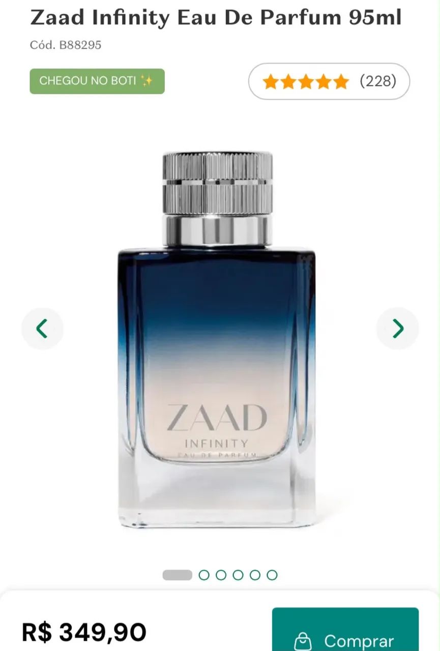 Perfume zaad infinity 