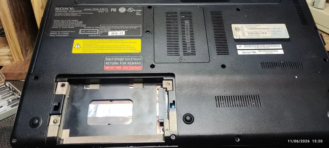 Sony Vaio VPCEE33FX e Philco - Para retirada de peças - Foto 2