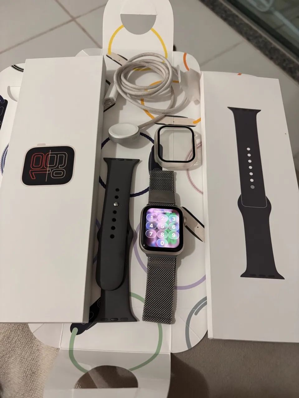 Vendo apple watch SE 3 40mm estelar GPS+Cel  - Foto 2