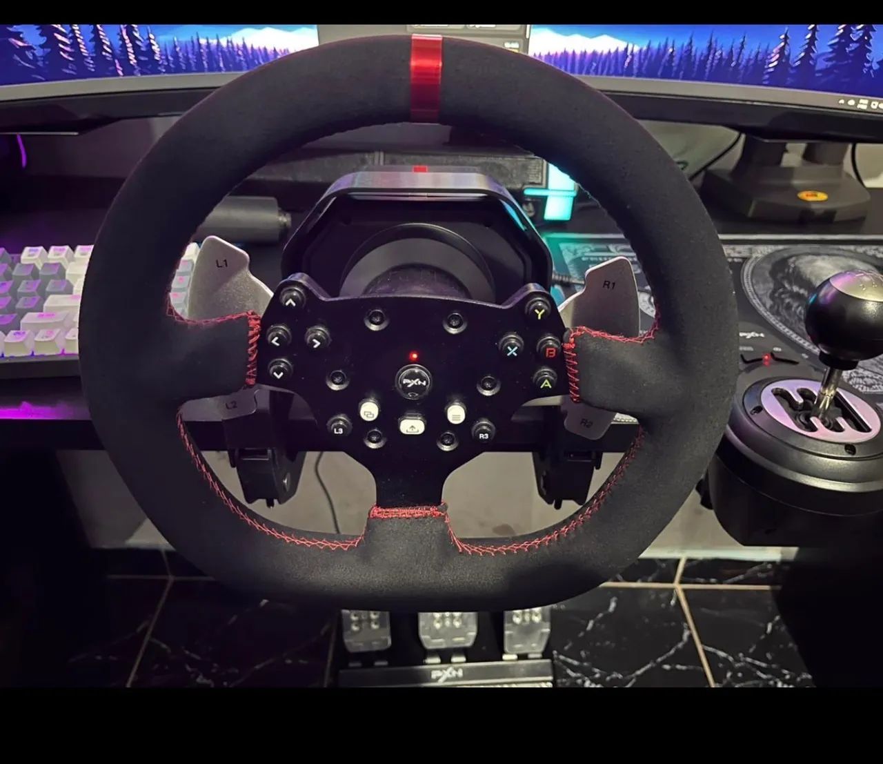 PXN - V10 Volante de Corrida com Feedback de Força - Foto 2